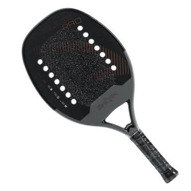 Imagem de Raquete de Beach Tennis Shark Black Pro 2025