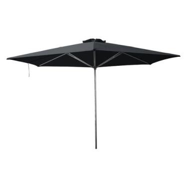Imagem de Ombrelone Central 3,00m de Diâmetro Em Alumínio para Areia ou Grama Pe