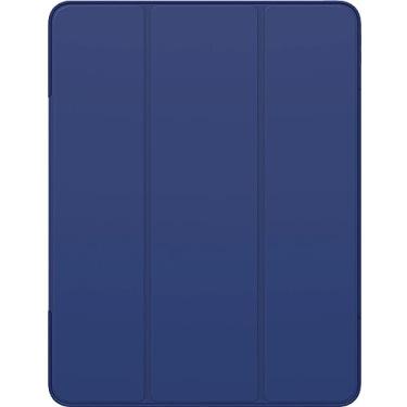 Imagem de OtterBox - Capa Symmetry Series 360 Elite para iPad Pro de 12,9 polegadas 1ª/2ª/3ª/4ª/5ª/6ª geração – Capa para tablet resistente a arranhões com fólio e suporte para Apple Pencil (azul Yale)