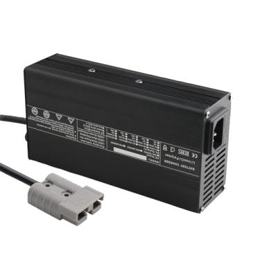 Imagem de Lzyjckh Carregador de bateria 12V/24V/36V/48V/60V/72V Carregador de bateria de empilhadeira de alta potência de 240 W com conector Anderson de 50A/120A/175A,12v 10a,50A