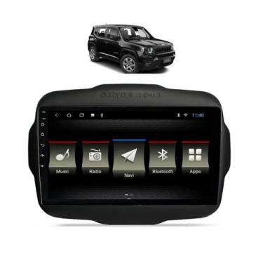 Imagem de Kit Multimídia Renegade 1.3 PCD 2025 9 Pol Android Carplay Gps 2/32GB 