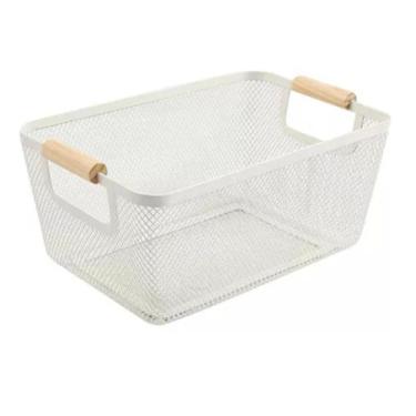 Imagem de Cesto Arramado Organizadora de Armario Fruteira Porta Trecos - Cosy, B