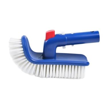 Imagem de Bothyi Pincel de piscina com alça giratória portátil escova leve leve para escada para escada e escova de limpeza de piscina para piso