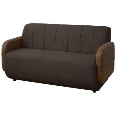 Imagem de Sofá Orgânico Curvo Malbec 2 Lugares 130cm Bouclê Facto - SOFA STORE