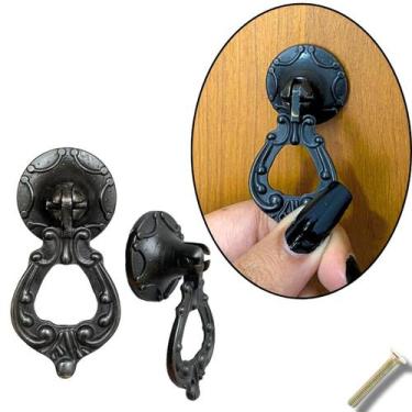 Imagem de 2 Puxador De Gaveta Armário Colonial Milao Alça - Compras Fáceis