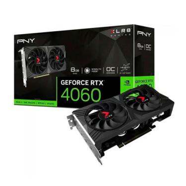 Imagem de Placa De Video Pny Geforce Rtx 4060 Xlr8 Gaming Verto Oc 8gb Gddr6 128
