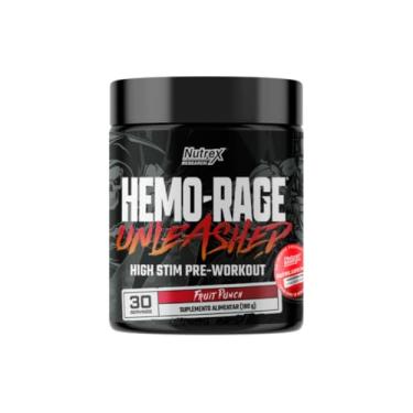 Imagem de Pré-Treino Hemo-Rage Ultra-Concentrado 180g - Nutrex Research (180g, Ponche de frutas)