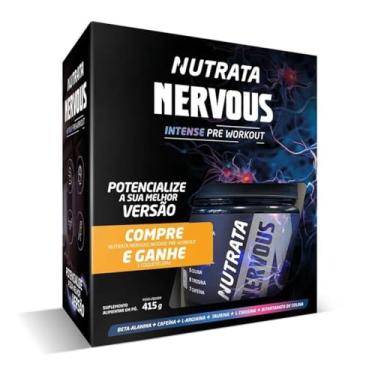 Imagem de Nutrata - Kit Promopack Pré Treino Nervous Sabor Energético | Nutrata