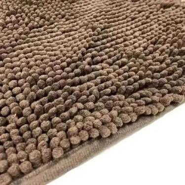 Imagem de  Tapete Banheiro Tamanho Grande 0,45cm x 0,65cm Macio Bolinha Macarrão