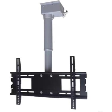 Imagem de CUTPOIY Suporte de parede para TV, suporte de TV motorizado, suporte de TV de teto ajustável, mecanismo de elevação de TV com controle remoto para TVs de 26 a 70 polegadas (uma cor-30 cm)