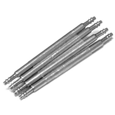 Imagem de Kit 4 Pinos de mola 20mm Grosso Aço Inox P/ Pulseira Relógio.LC141 - M