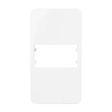 Imagem de Placa p/ condulete 3/4" cega c/ suporte sleek branco - MARGIRIUS