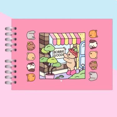 Imagem de Livro de Colorir Boobie Goods 58 Desenhos, Rosa