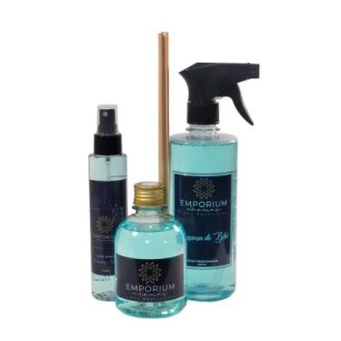 Imagem de Kit Aromatizador Completo Difusor Àgua Perfumada Home Spray AROMAS - E