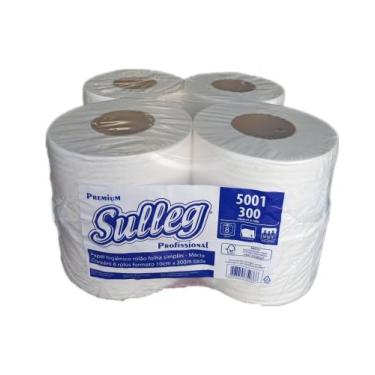 Imagem de Papel Higiênico 8x300 Rolão 100% Sulleg Premium 5001