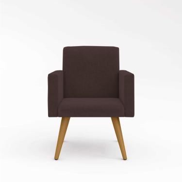 Imagem de Cadeira Para Escritório Sala Marrom