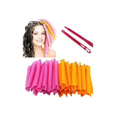 Imagem de 20 Peças De 45 Cm Magic Curly Hair Tools Curl Diy Rizadores - N/A