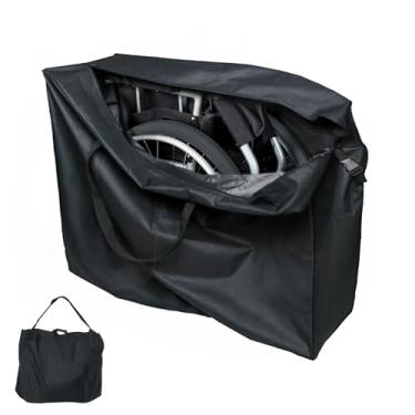 Imagem de Fizentia Bolsa Para Andador, Cadeira De Rodas Idosos E Carrinho Bebê, Bolsas Andador Viagem, Dobrável, Acessórios Dobráveis (45''C X 15''L 39''A)