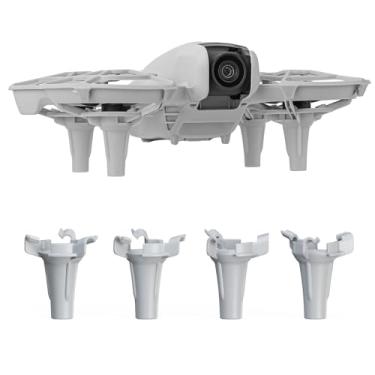 Imagem de Fergio Trem De Pouso Para Tripé Com Reforço Elevado Dji Neo, Suporte E Protetor Pernas, Acessórios Drones (Cinza)