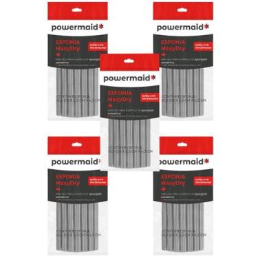 Imagem de Esponja Maxdry Cinza Powermaid Alta Absorção