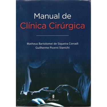 Imagem de Livro Manual De Clinica Cirúrgica