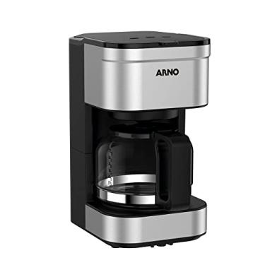 Imagem de Cafeteira Elétrica Arno Preferita Inox 0,75L CFPF com Sistema Corta Pingos, Jarra de Vidro e Design Compacto, 110V