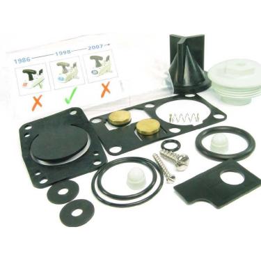 Imagem de Jabsco 29045-2000 Twist N Lock Marine Kits de serviço manual para vaso sanitário serve para 29090-2 e 29120-2, 1997 a 2007