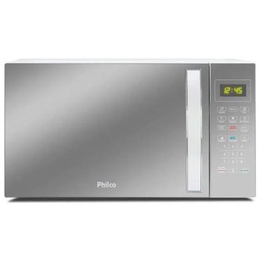 Imagem de Micro Ondas 25L Philco 1100W Painel Touch Digital Porta Espelhada 127V