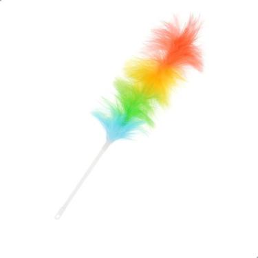 Imagem de Espanador Colorido de Nylon com Cabo Plástico 54cm Leve e Prático - Da