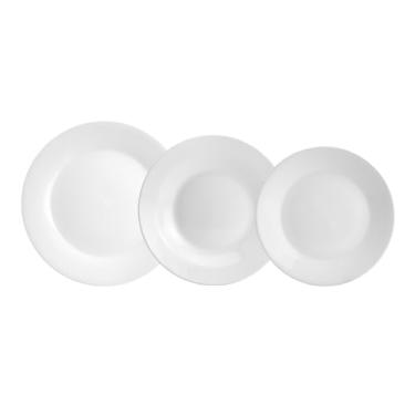 Imagem de LYOR - Baixela 18 Pratos de Porcelana Clean