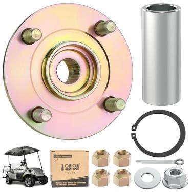 Imagem de 10L0L Substituição do cubo da roda traseira do carrinho de golfe para Yamaha Drive G29 2007-2014 a gás e elétrico substitui OEM#JW1-F53T0-09-00 JW1-G6542-00-00