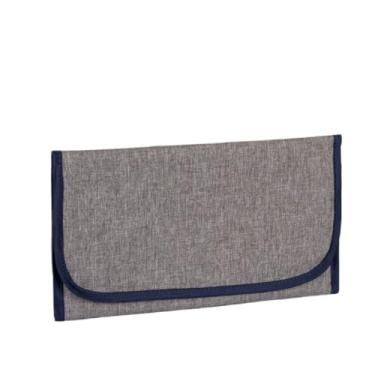 Imagem de Trocador de Fraldas Portátil Impermeável Dobrável Com Bolso Pimpolho (MARINHO)