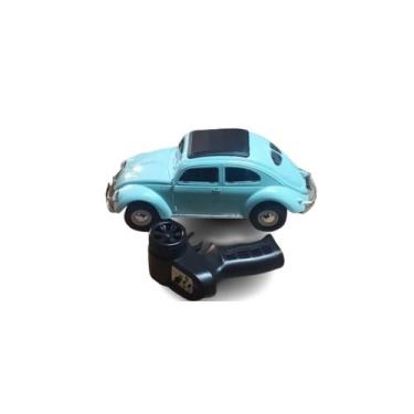 Imagem de Carro de Controle Remoto Fusca 1950 Teto Solar Luz Ascende A - Topmixs