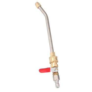 Imagem de IEUDNS Extensão para lavadora de alta pressão 1/4'' Conexão rápida Fácil instalação Lavagem profissional de carros Ferramenta de limpeza de jardim, Curvatura de 30 Graus