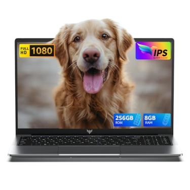 Imagem de MALLRACE Laptop 2025 com CPU N150 (até 3,6 GHz, Beats N4120), 16 GB DDR4 RAM 512 GB SSD, tela FHD IPS de 15,6 polegadas, bateria de 5000 mAh, corpo de metal, laptop fino portátil para trabalho