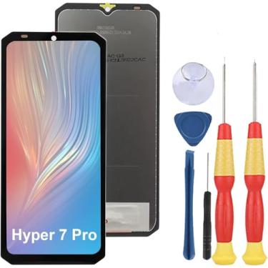 Imagem de SiuVorZhi Tela LCD compatível com tela sensível ao toque Hotwav Hyper 7 Pro, peças de reposição com ferramentas.