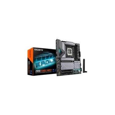 Imagem de Placa-Mãe Gigabyte Z890 EAGLE WIFI7, Intel, ATX, DDR5, RGB, Wi-Fi 7, Bluetooth, Preto - Z890 EAGLE WIFI7
