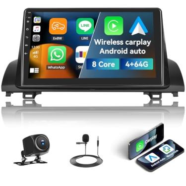 Imagem de [4+64G] Qualcomm Android 15 estéreo automotivo de 8 núcleos para Honda Accord 10º 2018-2022 com carro sem fio e Android Auto, rádio automotivo de 10,1 polegadas com link espelhado Bluetooth 5.1 FM/RDS