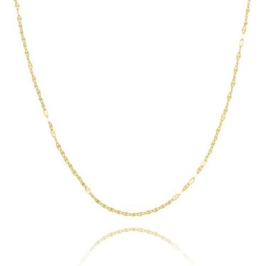 Imagem de Corrente Feminina Coffee 40cm 1mm Ouro 18k 750 Amarelo