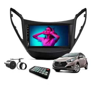 Imagem de Kit Central Multimídia Universal Mp5 2 Din Bt Espelha Hb20