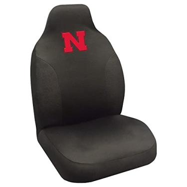 Imagem de FANMATS - 15056 NCAA University of Nebraska Cornhuskers Capa de assento de poliéster 20" x 48"