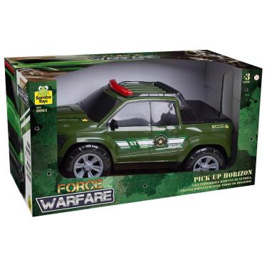Imagem de Carro Pick Up Militar Samba Toys Verde