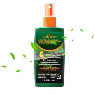 Imagem de Spray Anti- Repelente Anti Picadas para - Repelente de 100 ml para Jardim, Campismo, Casa, Relvado, Pátio, Viagens, Interiores, Caminhadas e
