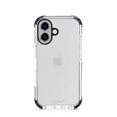 Imagem de Customic Capinha Case Capa para Celular iPhone 16 (6.1"), Impactor Ultra Anti Impacto Proteção Militar 3 metros contra quedas, Antiamarelamento, Transparente, Preto