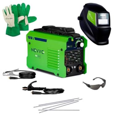 Imagem de Máquina Inversora De Solda Fix1650 Bivolt 160a Mma Tig NEVVO + Kit de Solda