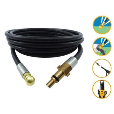 Imagem de Mangueira Nylon Desentupidora 6mt Wap Eco Power 2200 - COMPATÍVEL WAP