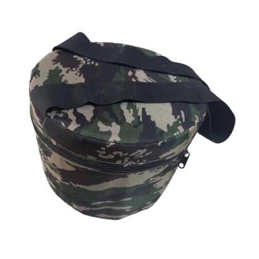 Imagem de IEUDNS Banco de jardim portátil, pequeno, redondo, leve, almofadado, cadeira de jardinagem, assento de trabalho para gramado, agricultura,