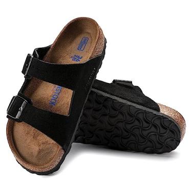Imagem de Birkenstock Sandálias de Salto Aberto Femininas, Noir, 9 Narrow
