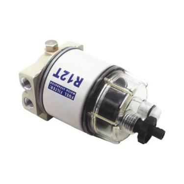 Imagem de Kit De Filtro De Combustível Marinho R12T Separador De Água SPIN-ON Su