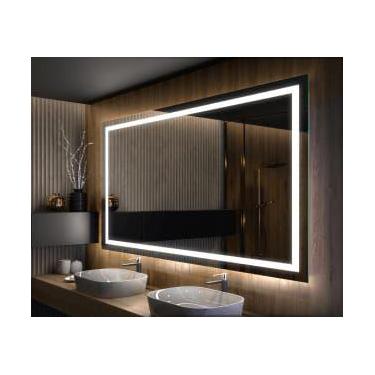 Imagem de Espelho retro iluminado led 6500k para banheiro 2,00 x 1,00 - ESPELHOL